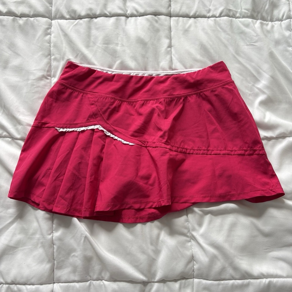 Kyodan Skort Skirt Womens Medium Pink Tennis Golf Pickleball Preppy Outdoor